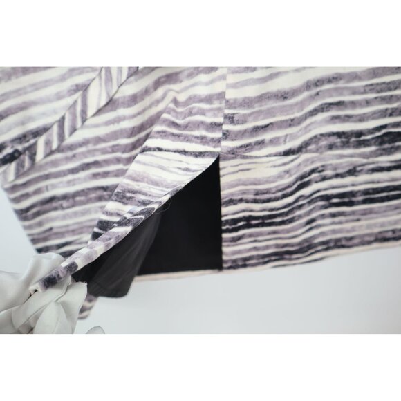 Adrianna Papell Sleeveless Geometric Textured Sheath Dress Size 16 Career Work - Picture 9 of 10